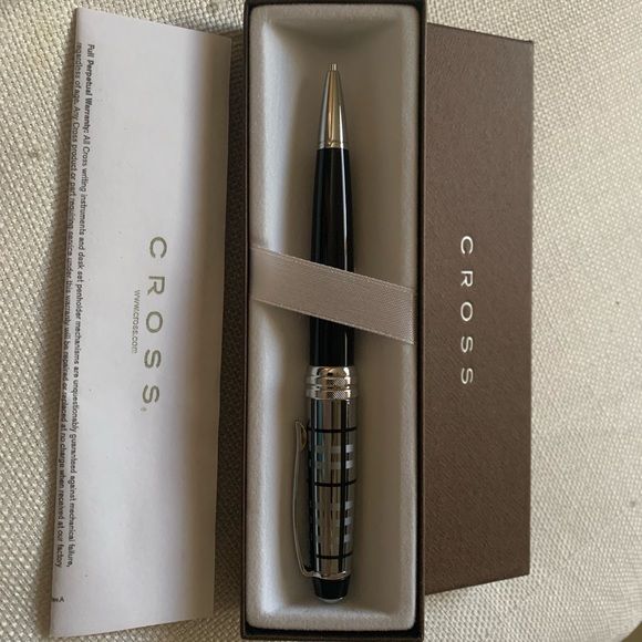Cross Other - Brand New Tuxedo Pattern Cross Pencil